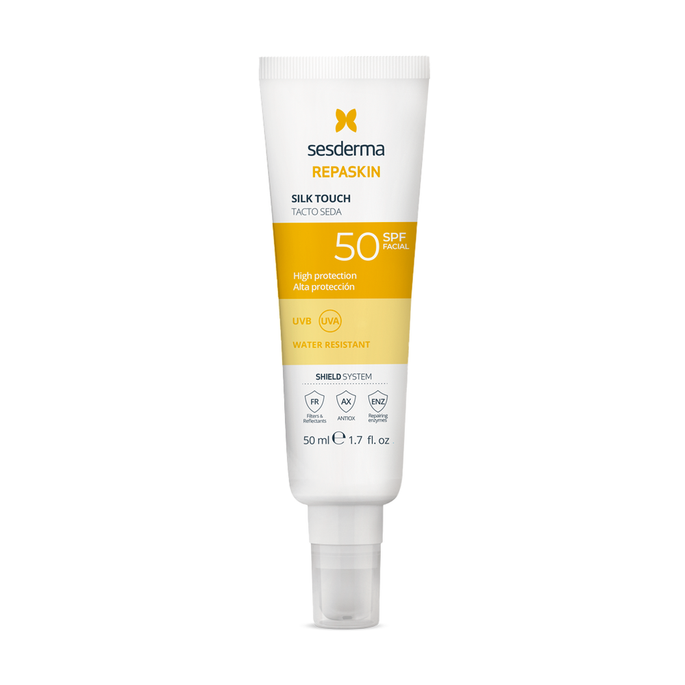 NEW REPASKIN Silk Touch SPF50 SESDERMA